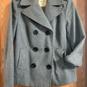 Old Navy Grey Pea Coat